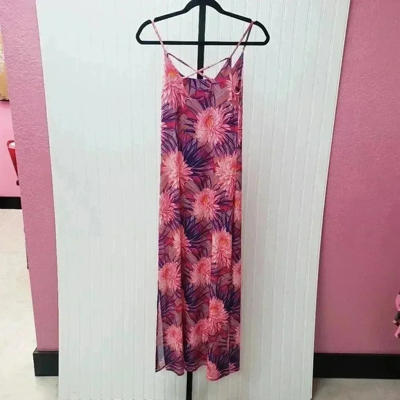 Jean-Pierre Klifa Pink Floral Maxi Dress - Picture 3 of 8